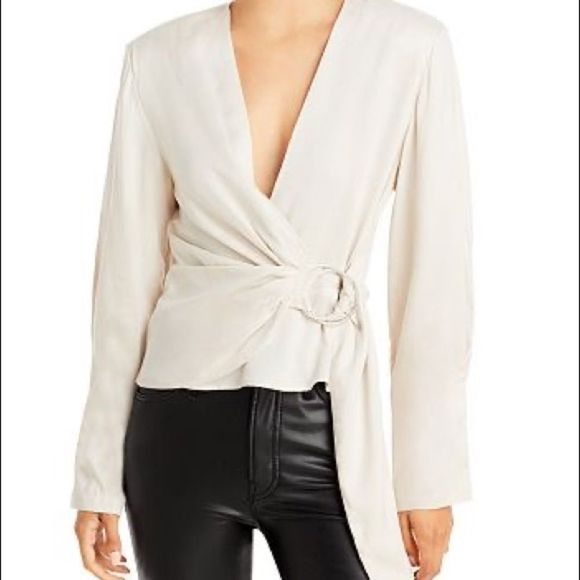 Iro Hazel Wrap Top - Picture 1 of 7